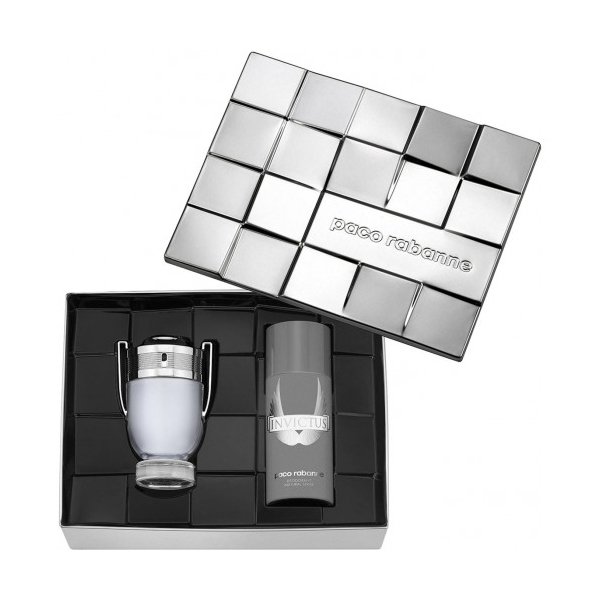 RABANNE INVICTUS HOMME EDT 100ML + DEO SPRAY 150ML