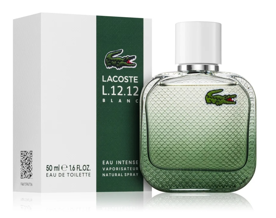 LACOSTE HOMME L.12.12 BLANC EAU INTENSE EDT 100ML