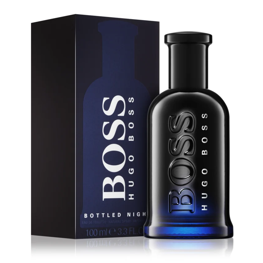 BOSS SZARY NIGHT EDT 100ML 