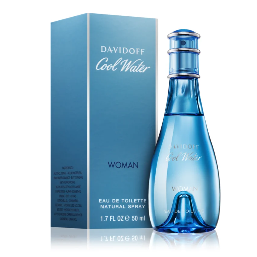 DAVIDOFF COOL WATER WOMAN EDT 50ML 