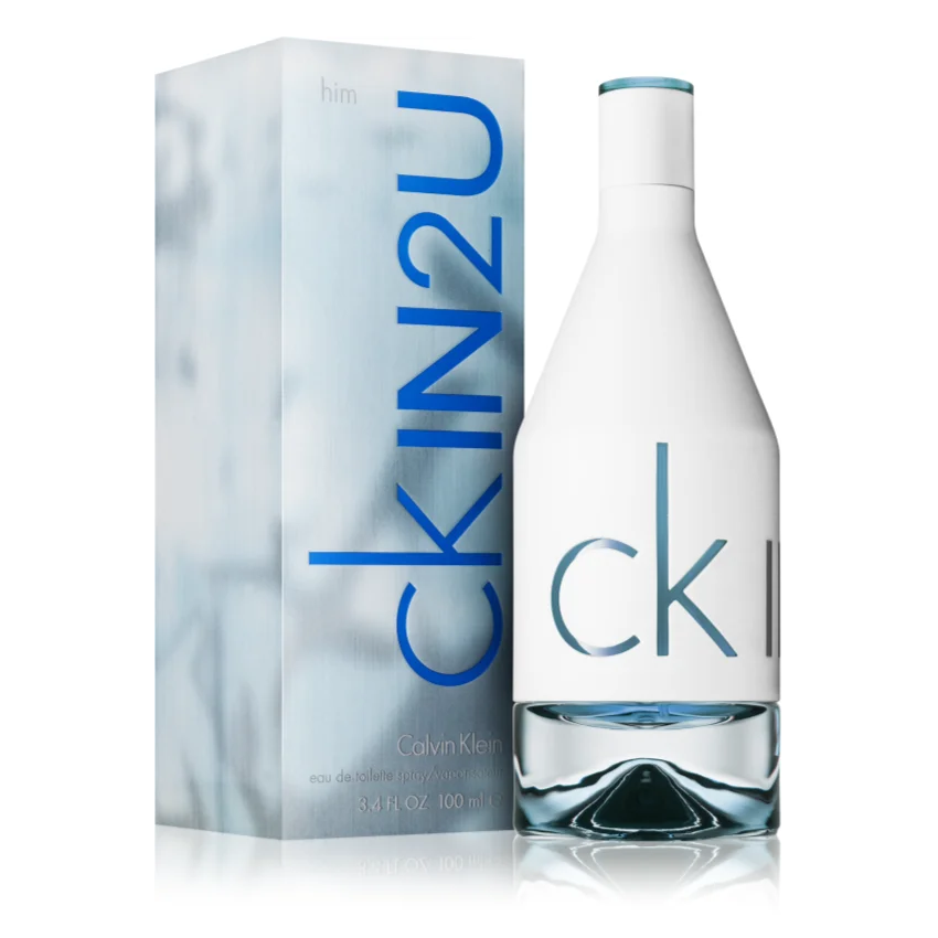 KLEIN CK IN2U MAN EDT 150ML  – USZKODZONY KARTONIK