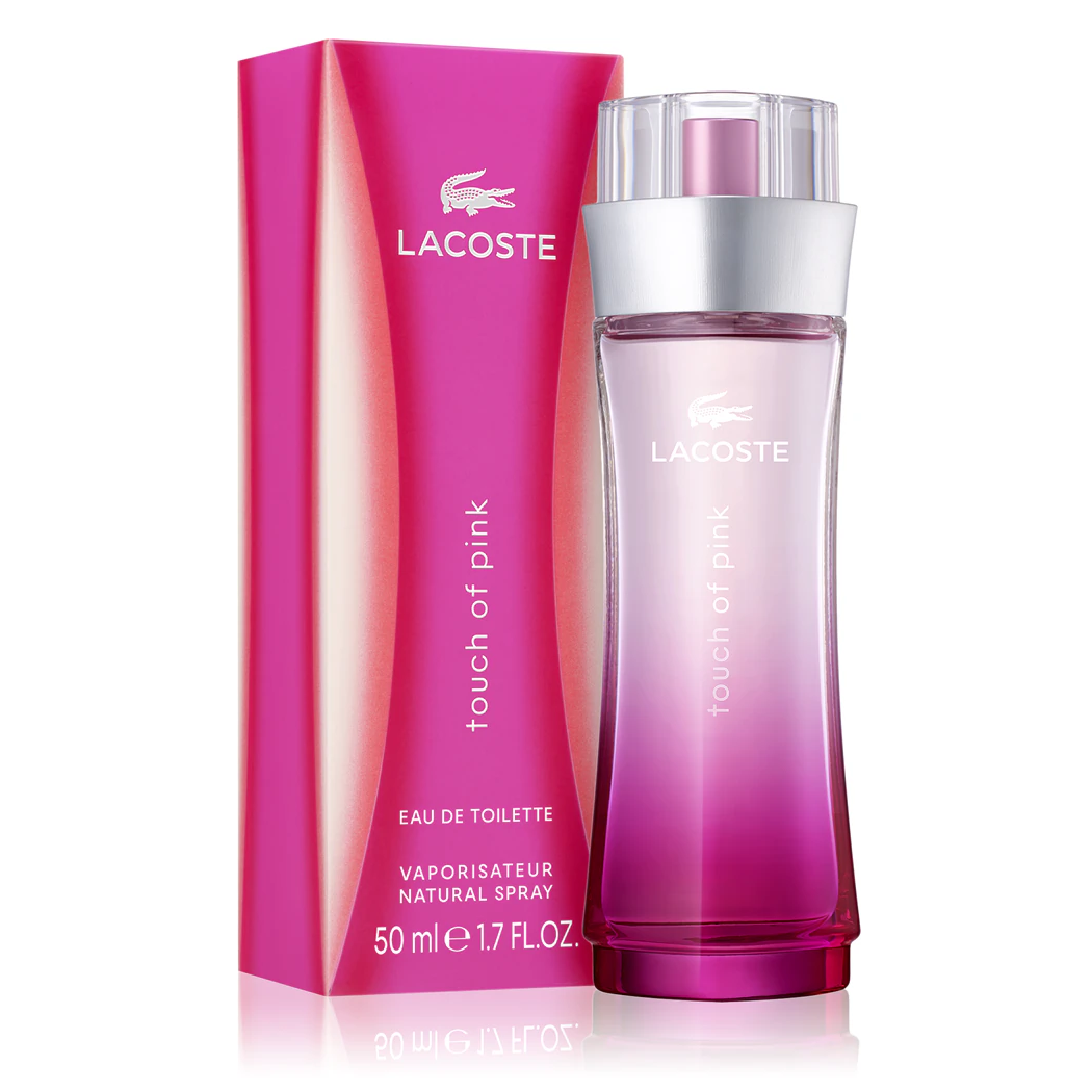 LACOSTE WOMAN TOUCH OF PINK EDT 50ML 