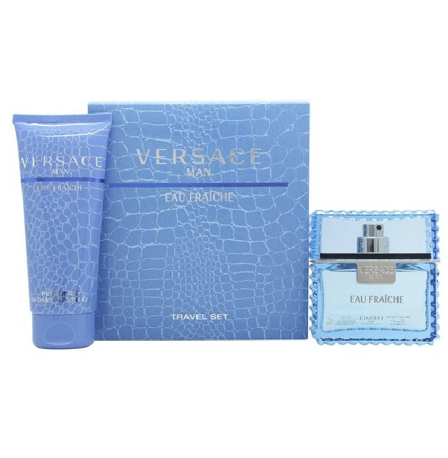 VERSACE MAN EAU FRAICHE EDT 50ML + SHOWER GEL 100ML