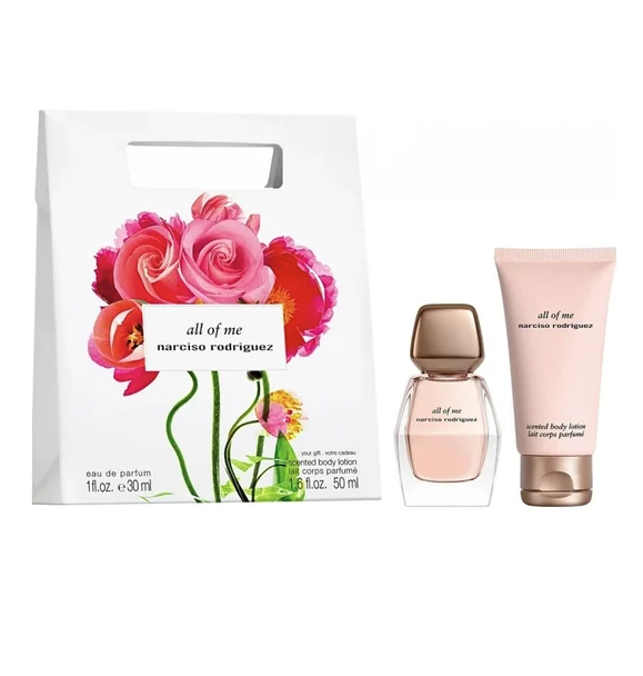 NARCISO RODRIGUEZ ALL OF ME EDP 30ML + BALSAM DO CIAŁA 50ML