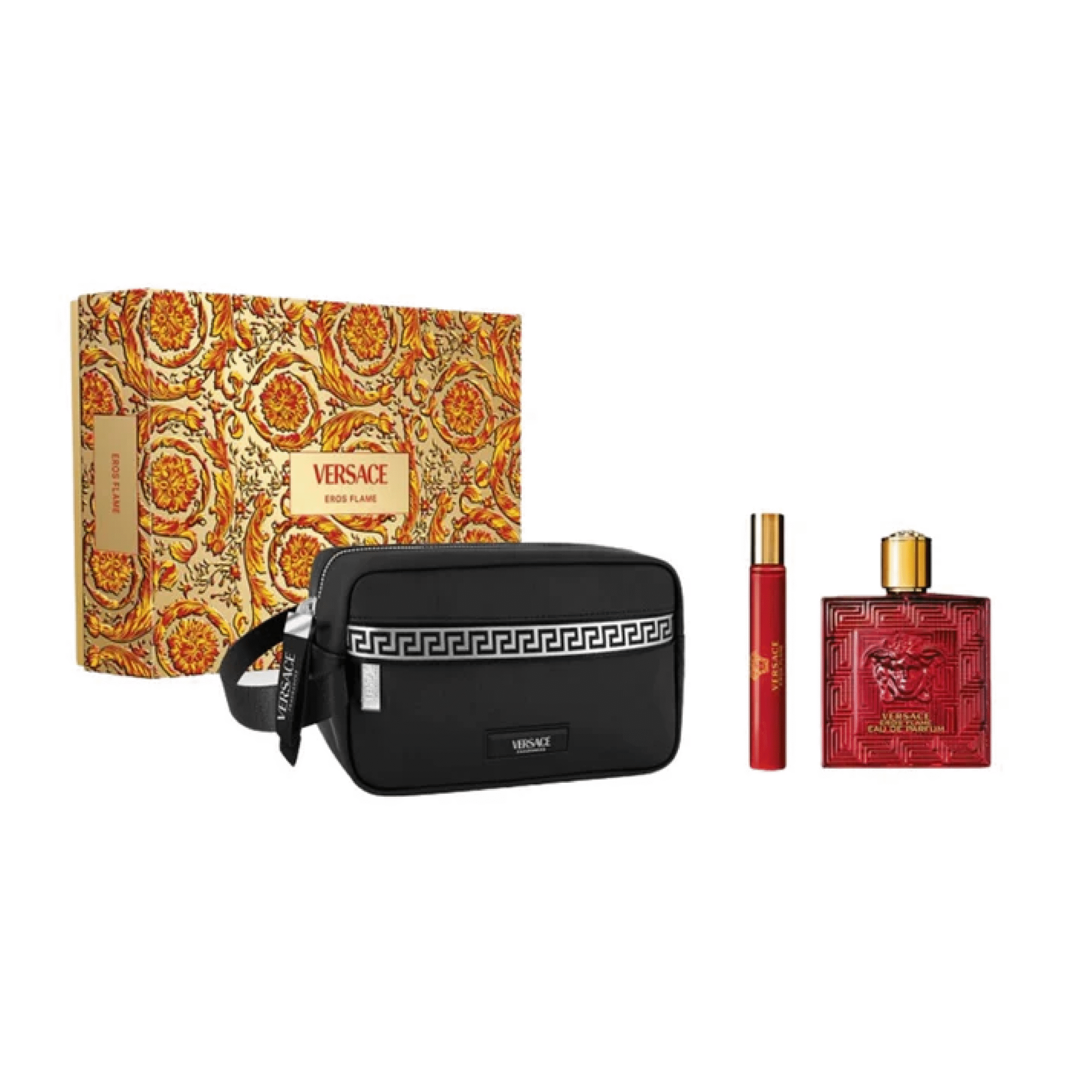 VERSACE EROS FLAME MAN EDP 100ML + EDP 10ML + KOSMETYCZKA