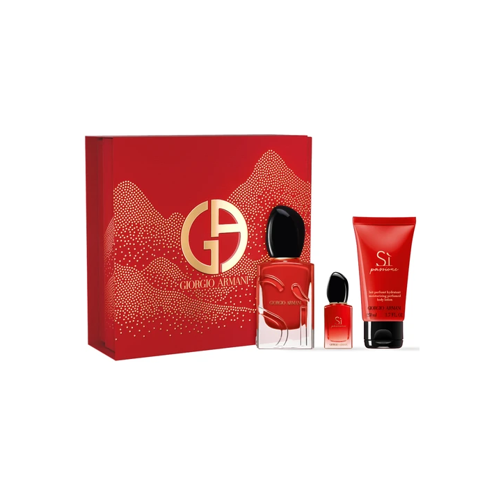 ARMANI SI PASSIONE EDP 50ML + EDP 7ML + BODY LOTION 50ML