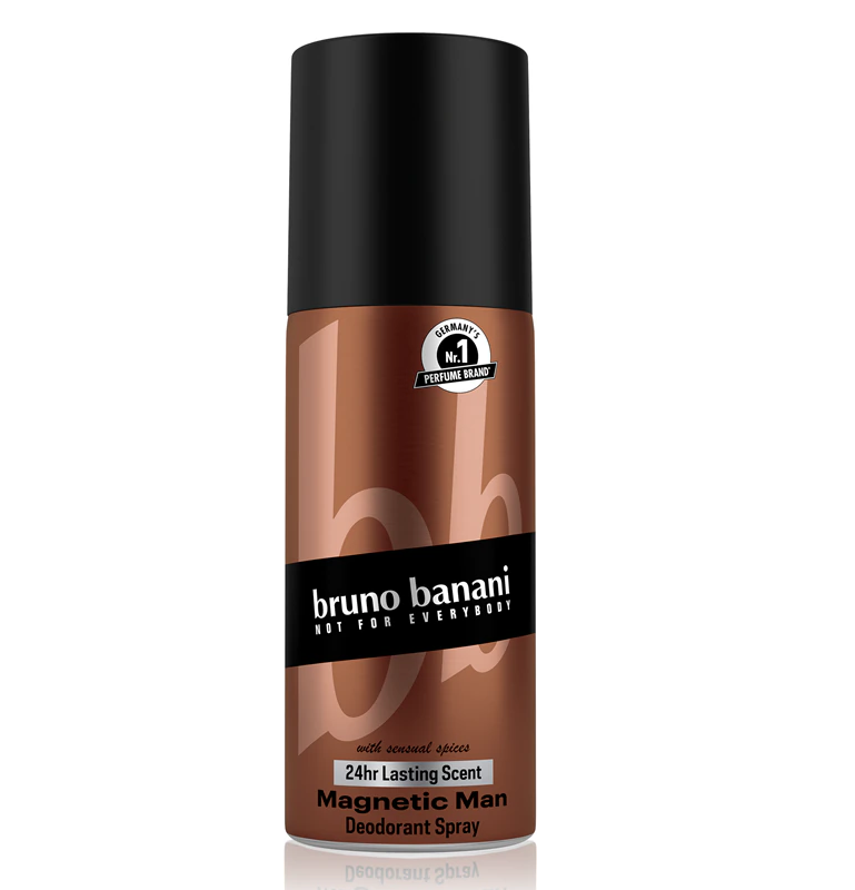 BRUNO BANANI MAGNETIC MAN DEO SPRAY 150ML