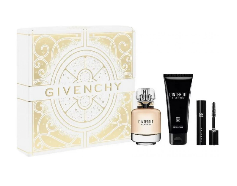 GIVENCHY L’INTERDIT EDP 50ML + BODY LOTION 75ML + MINI MASCARA